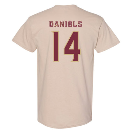 FSU - NCAA Football : Ashton Daniels - Replica Shersey T-Shirt-1