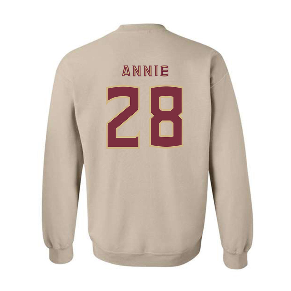 FSU - NCAA Women's Lacrosse : Aine Devine - Replica Shersey Crewneck Sweatshirt-1