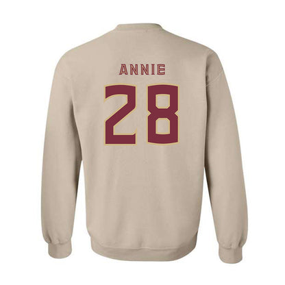 FSU - NCAA Women's Lacrosse : Aine Devine - Replica Shersey Crewneck Sweatshirt-1