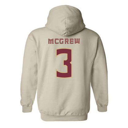 FSU - NCAA Women's Soccer : Jaida McGrew - Replica Shersey Hooded Sweatshirt-1