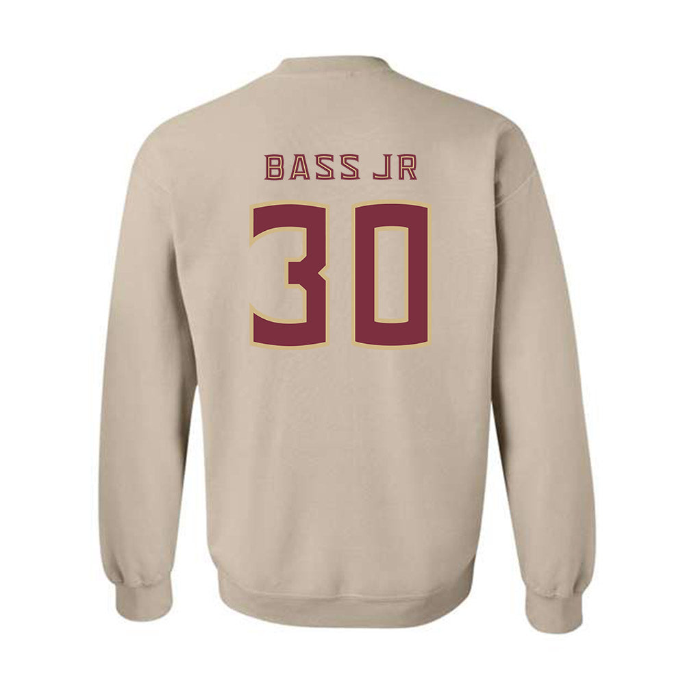 FSU - NCAA Men's Basketball : Brandon Bass Jr - Replica Shersey Crewneck Sweatshirt-1