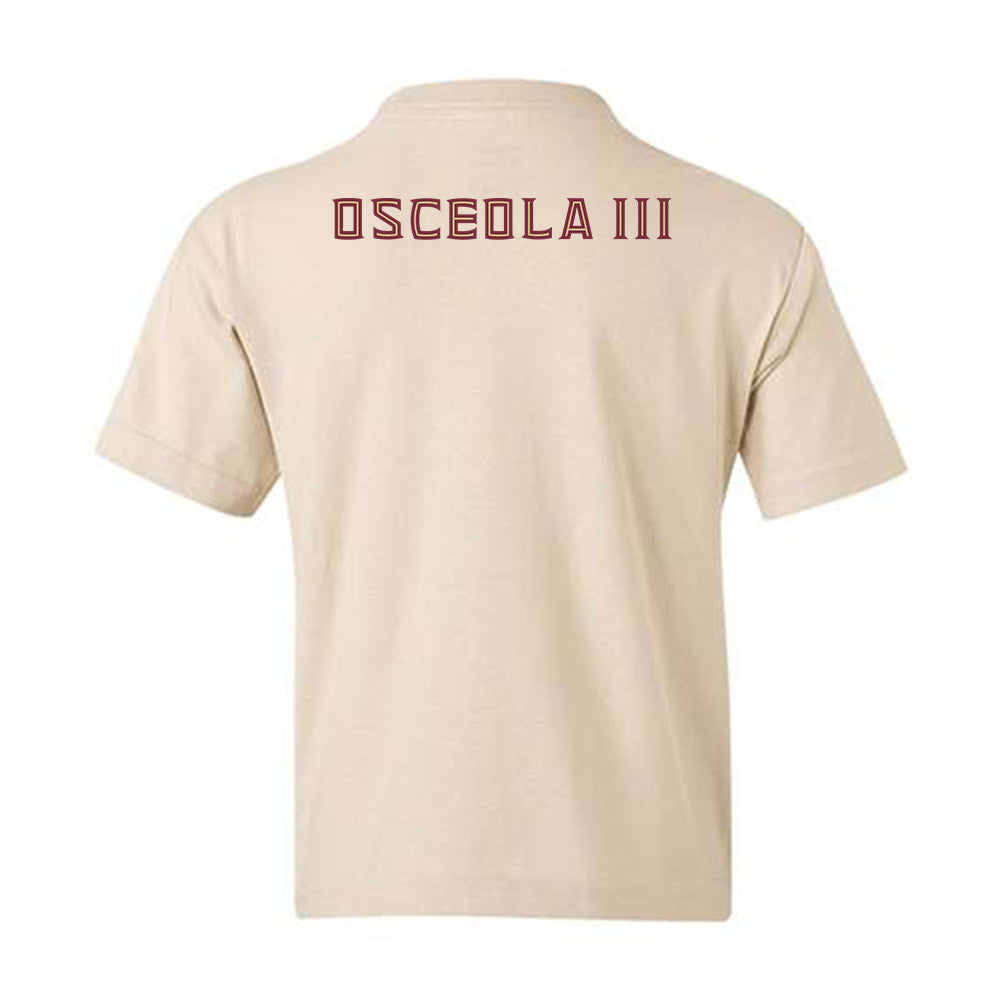 FSU - NCAA Baseball : OB Osceola III - Replica Shersey Youth T-Shirt-1