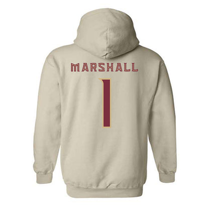 FSU - NCAA Football : Malachi Marshall - Replica Shersey Hooded Sweatshirt-1