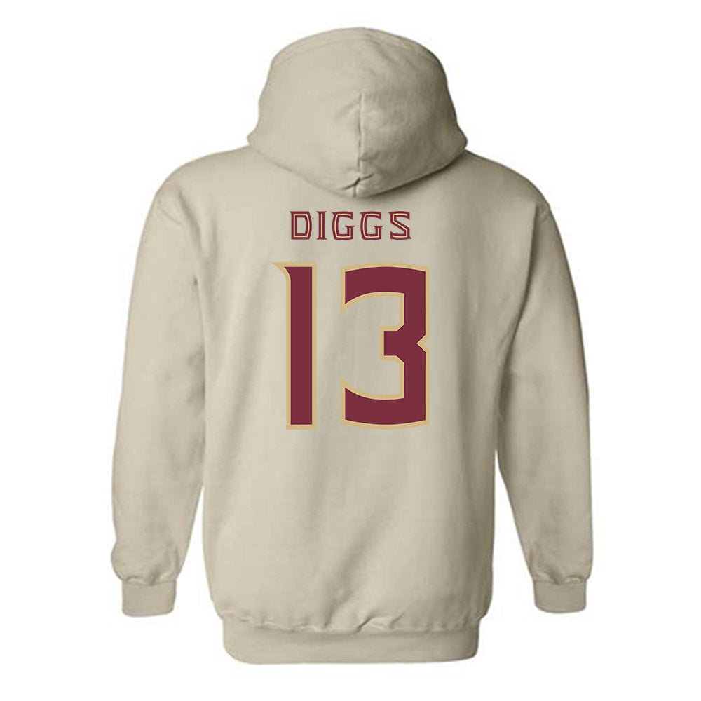 FSU - NCAA Football : Deamontae Diggs - Replica Shersey Hooded Sweatshirt-1