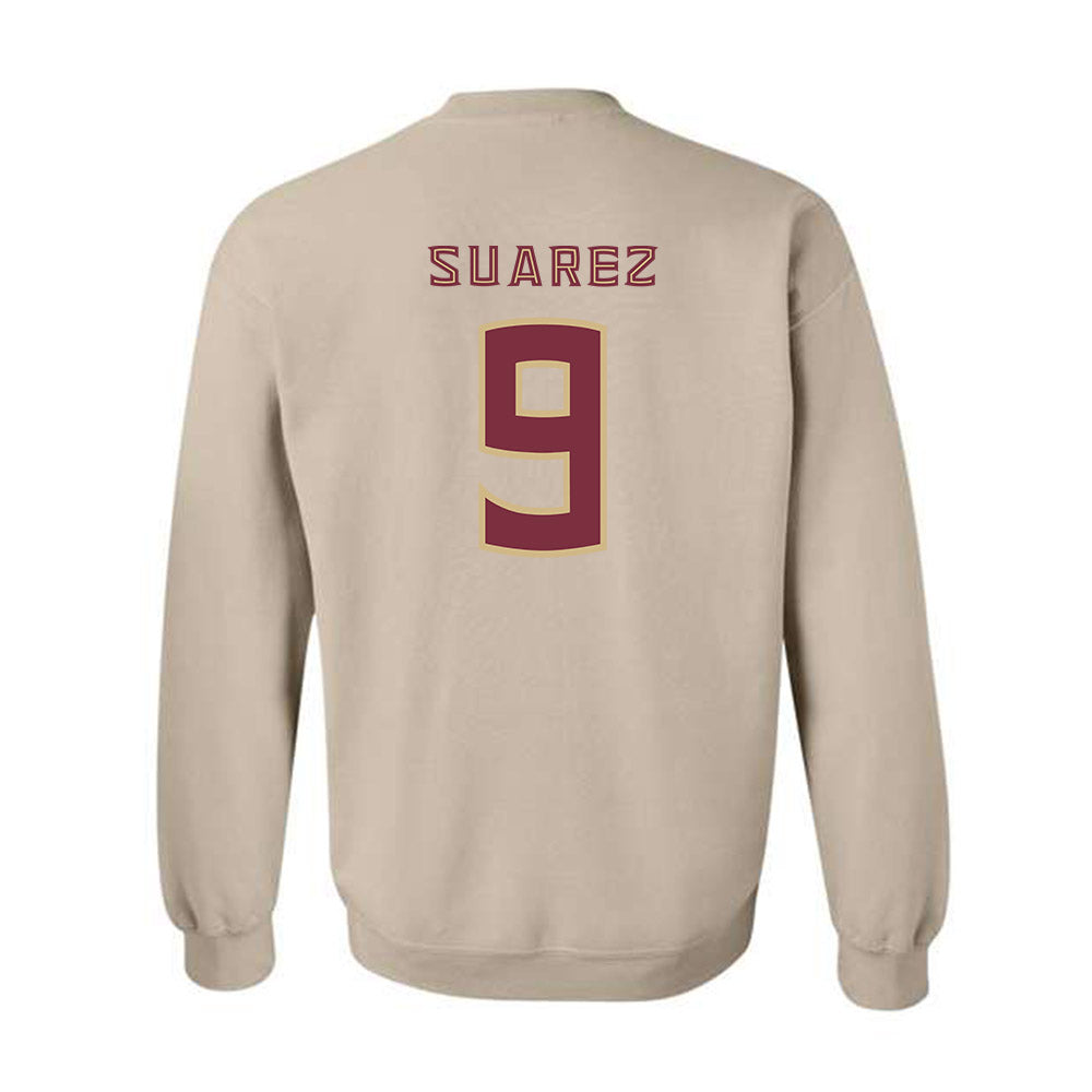 FSU - NCAA Women's Soccer : Taylor Suarez - Replica Shersey Crewneck Sweatshirt