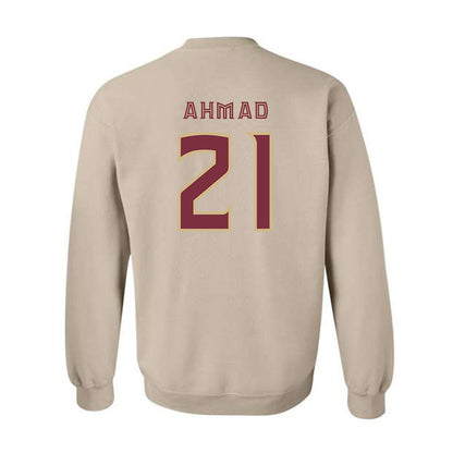 FSU - NCAA Women's Soccer : Nawreen Ahmad - Replica Shersey Crewneck Sweatshirt-1