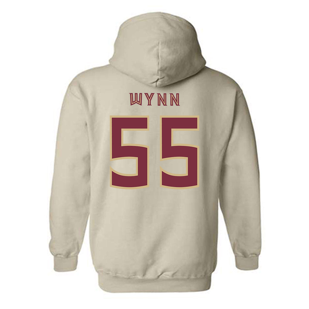 FSU - NCAA Football : Kevin Wynn - Replica Shersey Hooded Sweatshirt-1