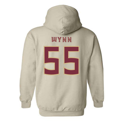 FSU - NCAA Football : Kevin Wynn - Replica Shersey Hooded Sweatshirt-1
