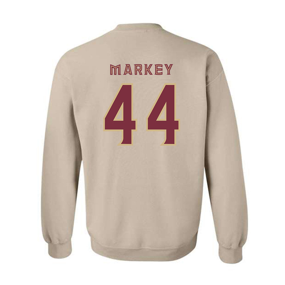 FSU - NCAA Football : Gavin Markey - Replica Shersey Crewneck Sweatshirt-1