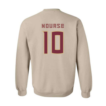 FSU - NCAA Women's Soccer : Peyton Nourse - Replica Shersey Crewneck Sweatshirt