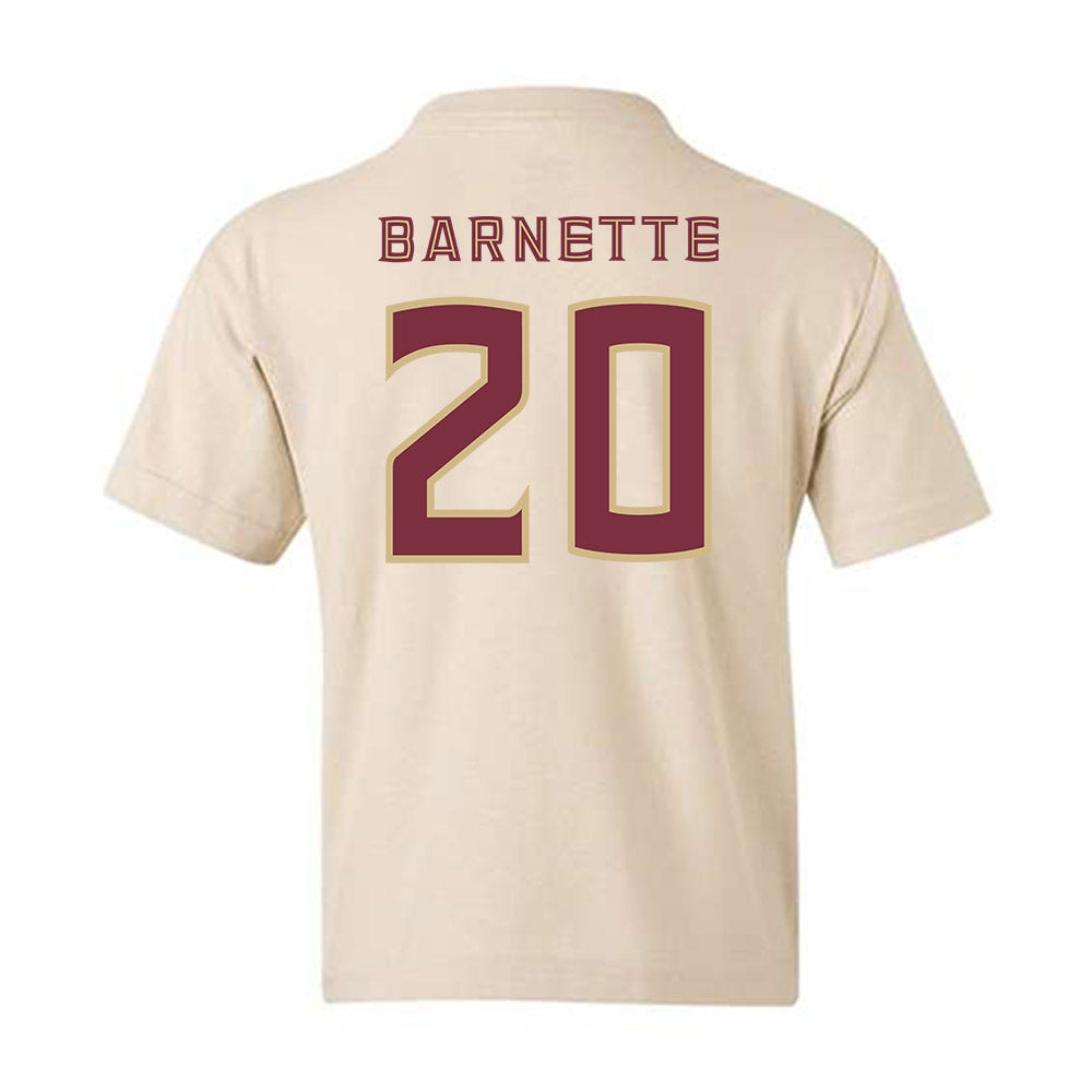 FSU - NCAA Women's Lacrosse : Emily Barnette - Replica Shersey Youth T-Shirt-1