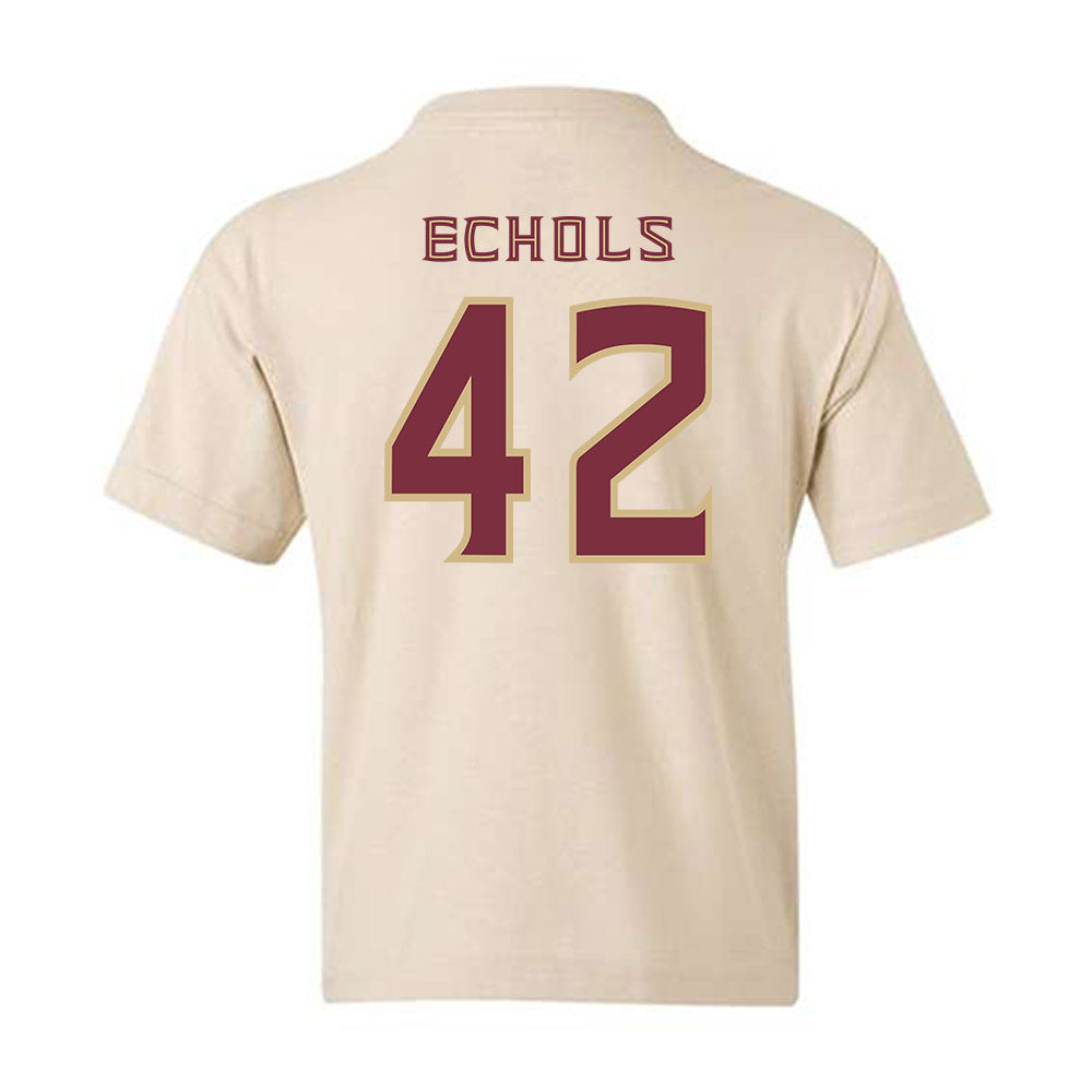 FSU - NCAA Baseball : Jake Echols - Replica Shersey Youth T-Shirt-1