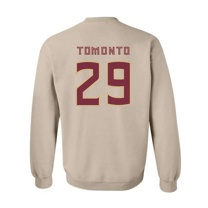 FSU - NCAA Women's Lacrosse : Victoria Tomonto - Replica Shersey Crewneck Sweatshirt-1