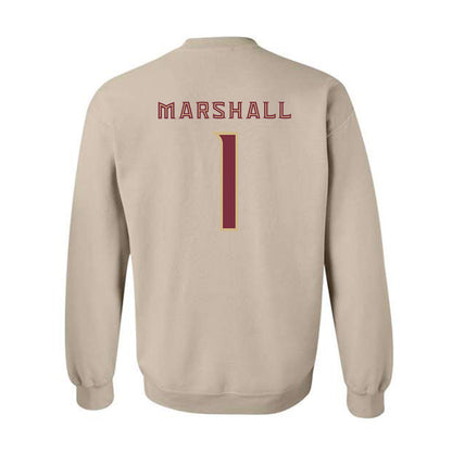 FSU - NCAA Football : Malachi Marshall - Replica Shersey Crewneck Sweatshirt-1