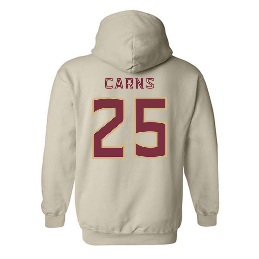 FSU - NCAA Baseball : Hunter Carns - Replica Shersey Hooded Sweatshirt