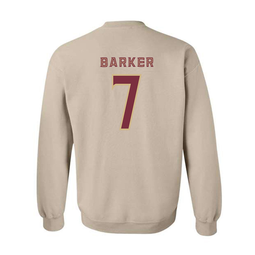 FSU - NCAA Football : Ashlynd Barker - Replica Shersey Crewneck Sweatshirt-1