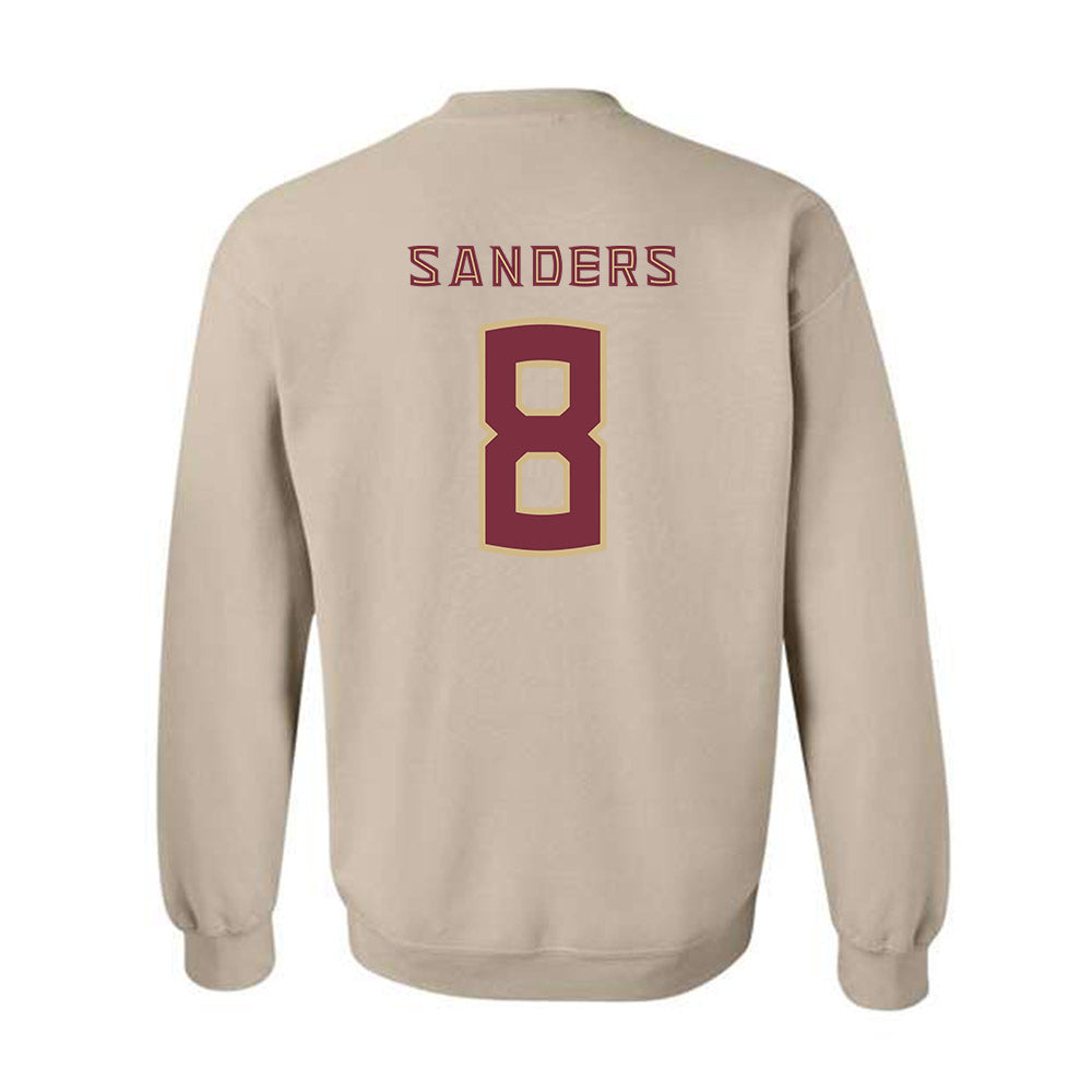 FSU - NCAA Women's Lacrosse : Marleigh Sanders - Replica Shersey Crewneck Sweatshirt-1