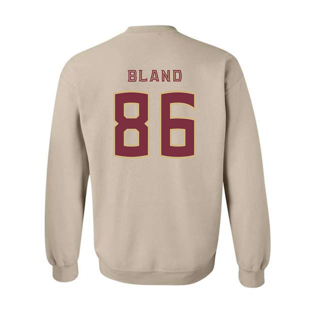 FSU - NCAA Football : Tony Bland - Replica Shersey Crewneck Sweatshirt-1