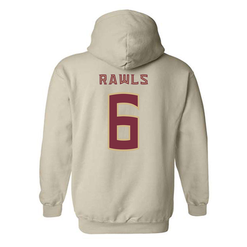 FSU - NCAA Football : Ja'Bril Rawls - Replica Shersey Hooded Sweatshirt-1