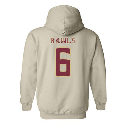FSU - NCAA Football : Ja'Bril Rawls - Replica Shersey Hooded Sweatshirt-1