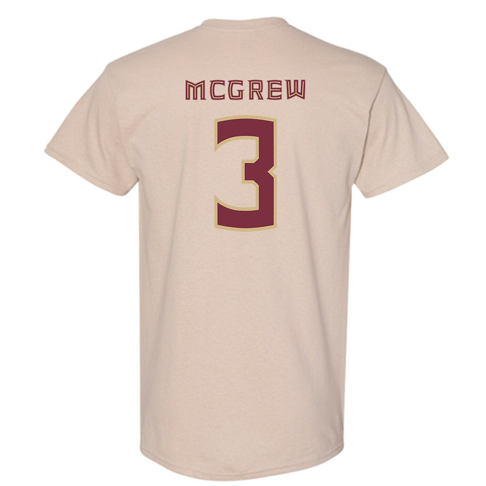 FSU - NCAA Women's Soccer : Jaida McGrew - Replica Shersey T-Shirt-1