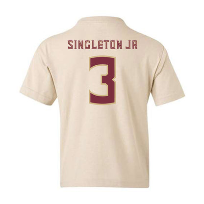 FSU - NCAA Football : Samuel Singleton Jr - Replica Shersey Youth T-Shirt-1
