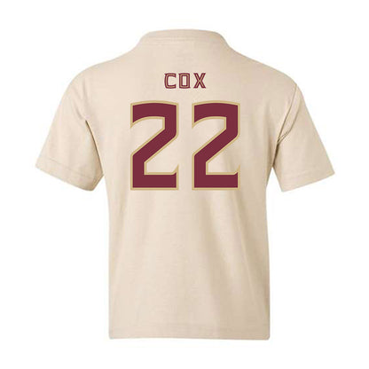 FSU - NCAA Women's Lacrosse : Charlise Cox - Replica Shersey Youth T-Shirt-1