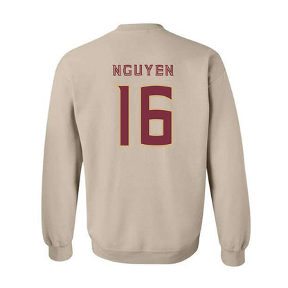 FSU - NCAA Women's Soccer : Sophia Nguyen - Replica Shersey Crewneck Sweatshirt