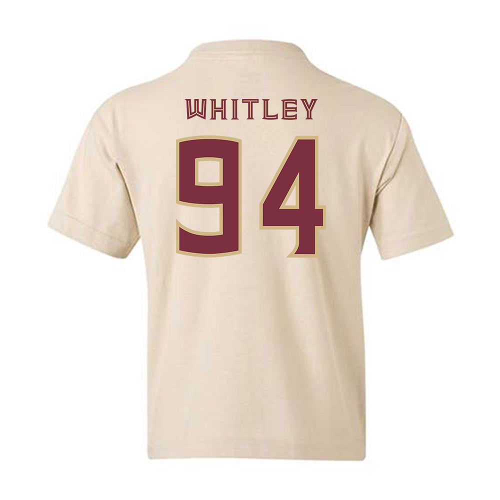 FSU - NCAA Football : Franklin Whitley - Replica Shersey Youth T-Shirt-1