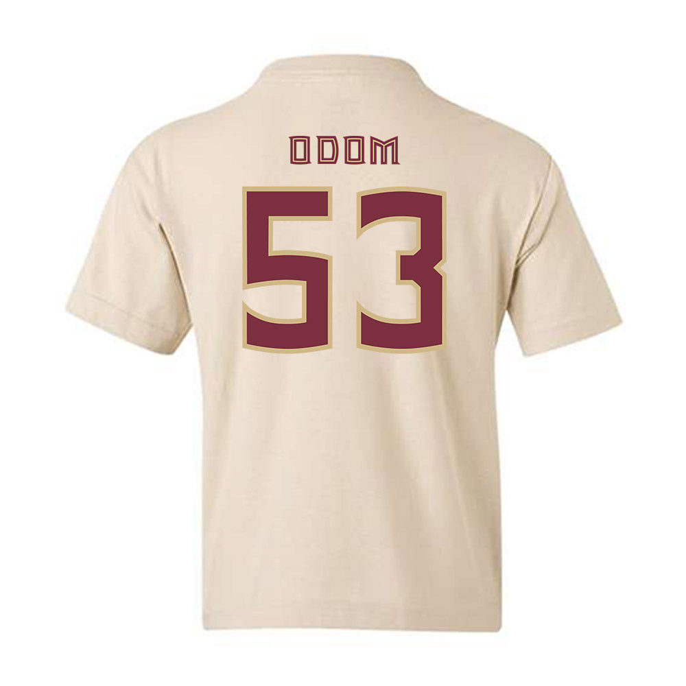 FSU - NCAA Baseball : Cam Odom - Replica Shersey Youth T-Shirt-1