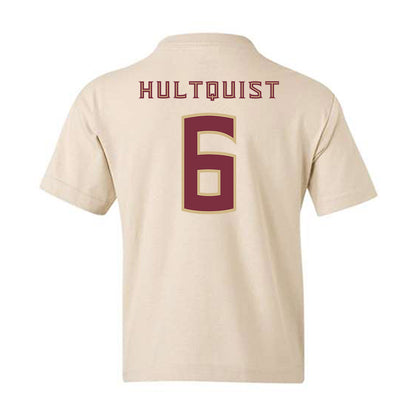 FSU - NCAA Beach Volleyball : Kenzie Hultquist - Replica Shersey Youth T-Shirt-1