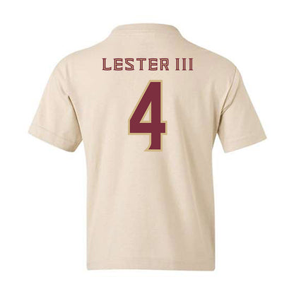 FSU - NCAA Football : Charles Lester III - Replica Shersey Youth T-Shirt-1