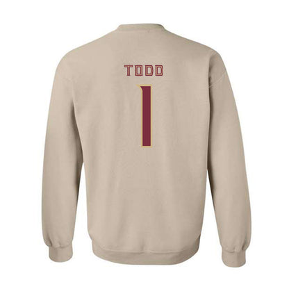 FSU - NCAA Women's Soccer : Adelyn Todd - Replica Shersey Crewneck Sweatshirt-1
