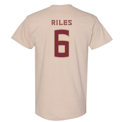 FSU - NCAA Football : Desirrio Riles - Replica Shersey T-Shirt-1