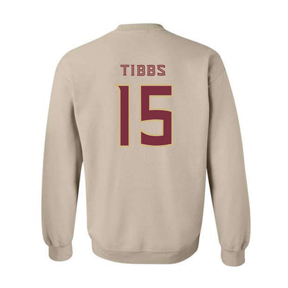 FSU - NCAA Women's Lacrosse : Mary Tibbs - Replica Shersey Crewneck Sweatshirt-1