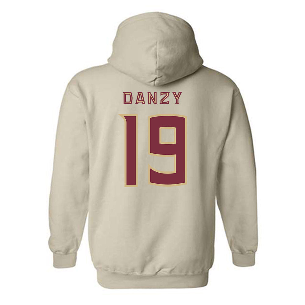 FSU - NCAA Football : Micahi Danzy - Replica Shersey Hooded Sweatshirt-1