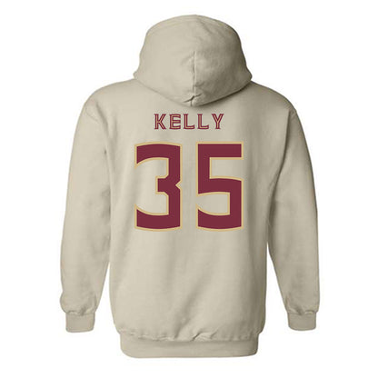 FSU - NCAA Women's Lacrosse : Caroline Kelly - Replica Shersey Hooded Sweatshirt-1
