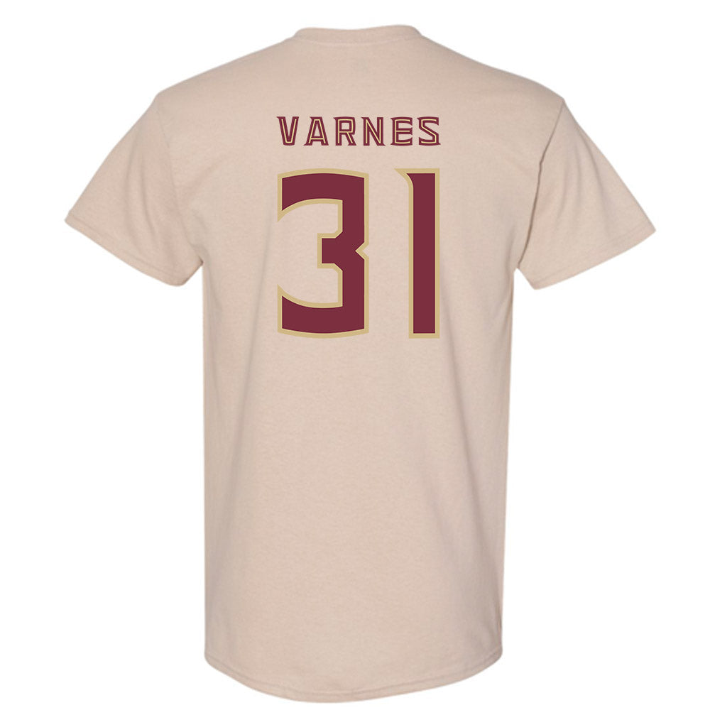 FSU - NCAA Baseball : Braxton Varnes - Replica Shersey T-Shirt-1