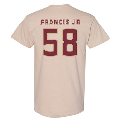 FSU - NCAA Football : Luke Francis Jr. - Replica Shersey T-Shirt-1