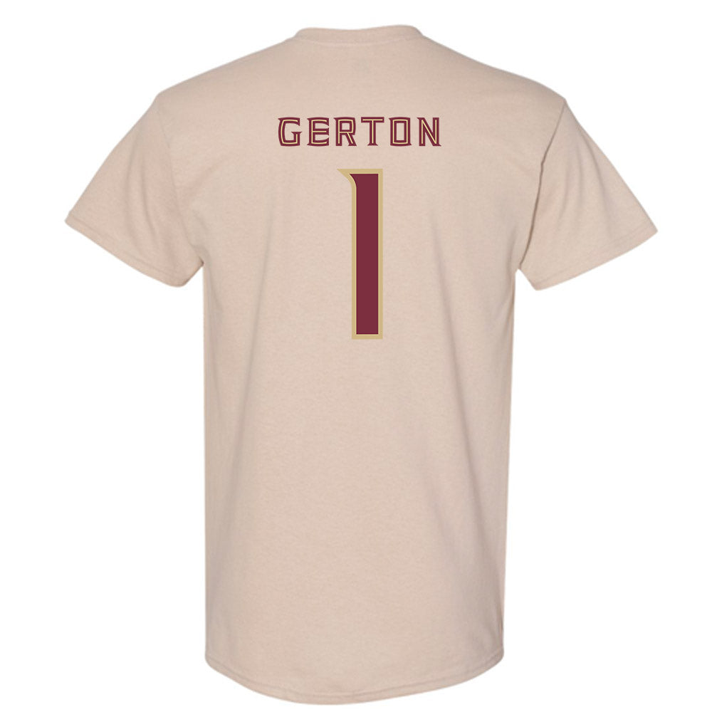 FSU - NCAA Women's Basketball : Mari Gerton - Replica Shersey T-Shirt-1