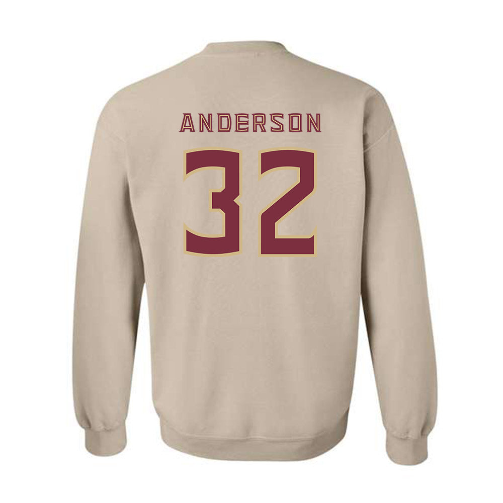 FSU - NCAA Football : Jalen Anderson - Replica Shersey Crewneck Sweatshirt-1