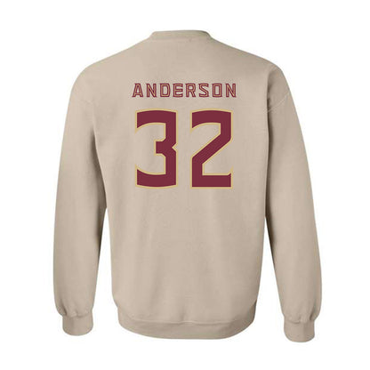 FSU - NCAA Football : Jalen Anderson - Replica Shersey Crewneck Sweatshirt-1