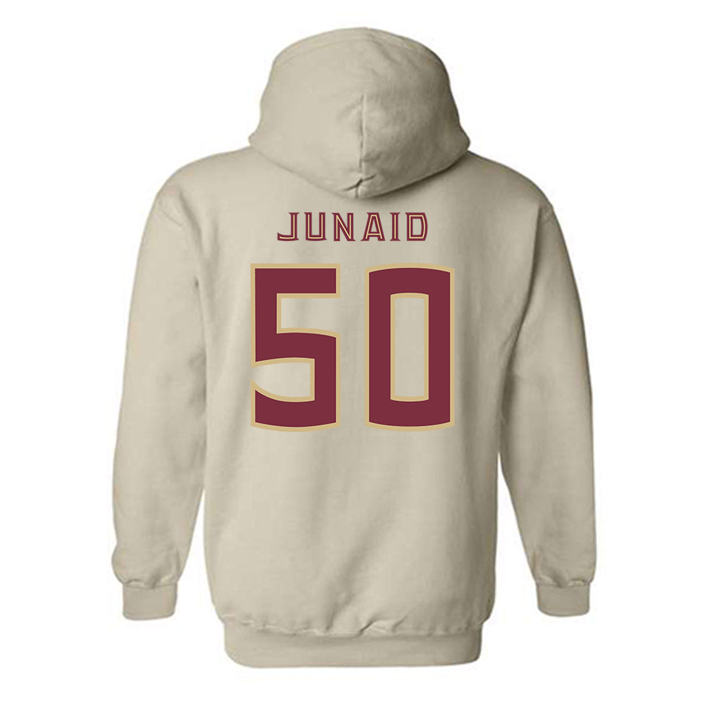 FSU - NCAA Women's Soccer : Omotara Junaid - Replica Shersey Hooded Sweatshirt-1