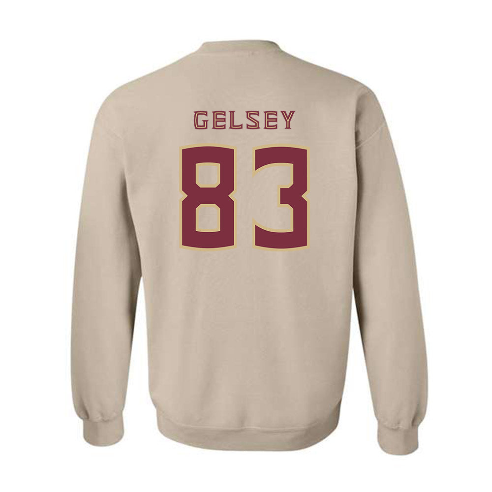 FSU - NCAA Football : Tae'Shaun Gelsey - Replica Shersey Crewneck Sweatshirt-1