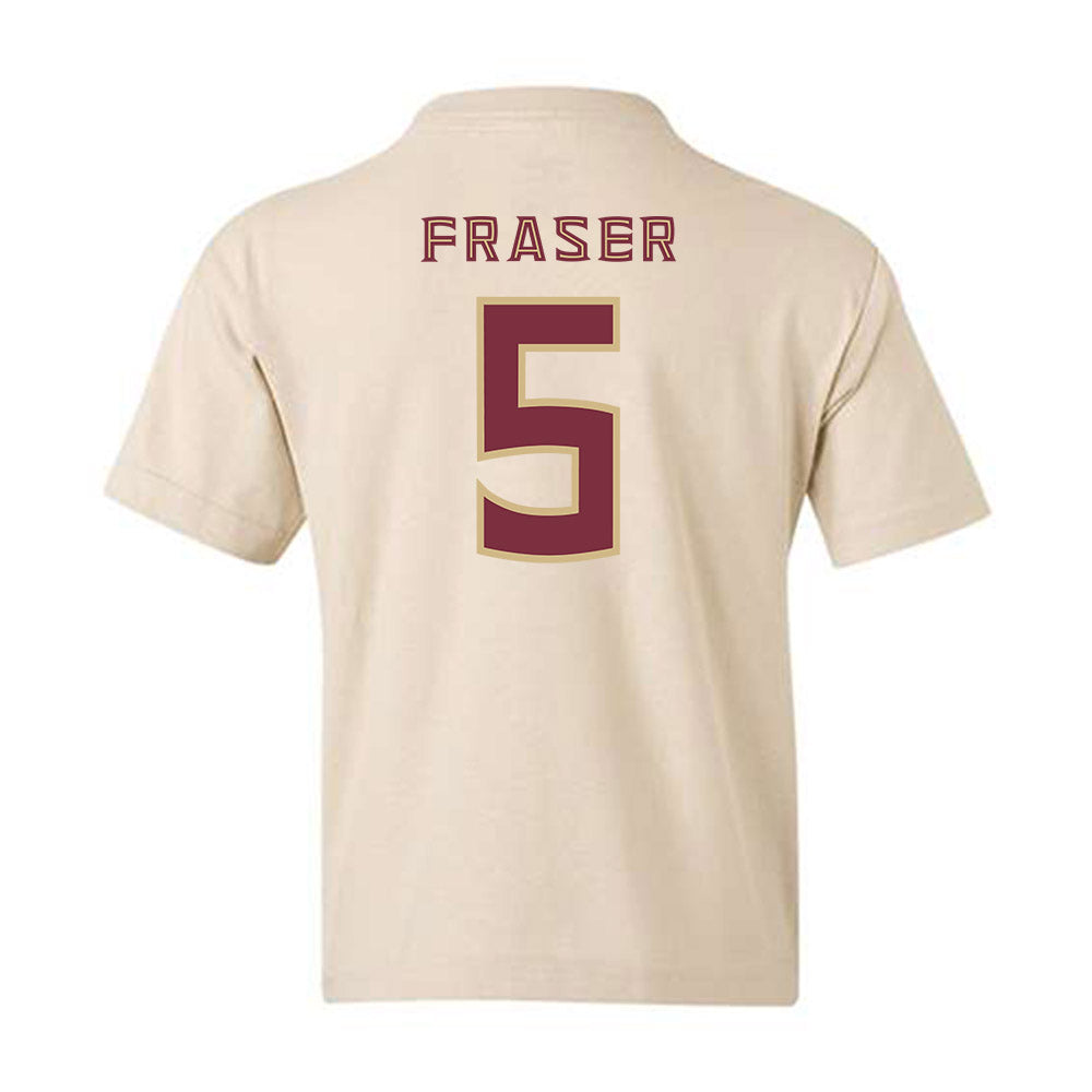 FSU - NCAA Baseball : Gabe Fraser - Replica Shersey Youth T-Shirt-1