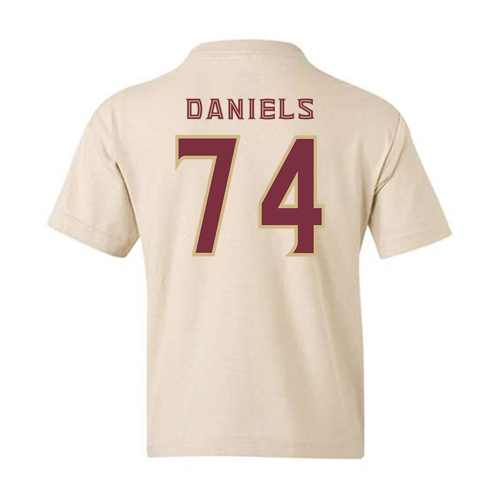 FSU - NCAA Football : Jonathan Daniels - Replica Shersey Youth T-Shirt-1