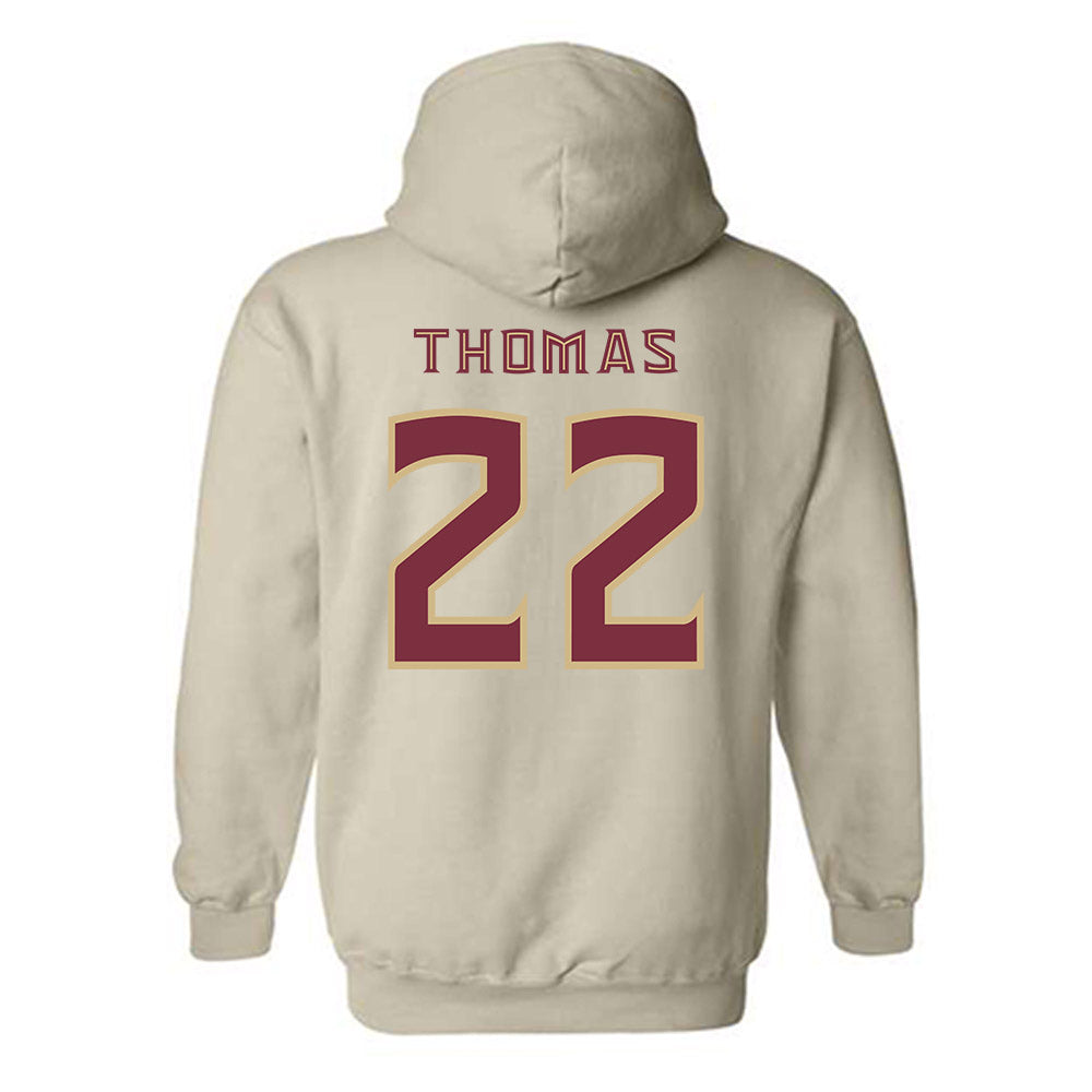 FSU - NCAA Football : Zae Thomas - Replica Shersey Hooded Sweatshirt-1