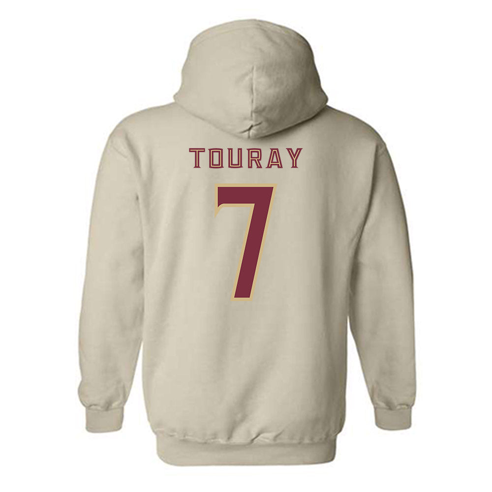 FSU - NCAA Women's Soccer : Nyanya Touray - Replica Shersey Hooded Sweatshirt-1