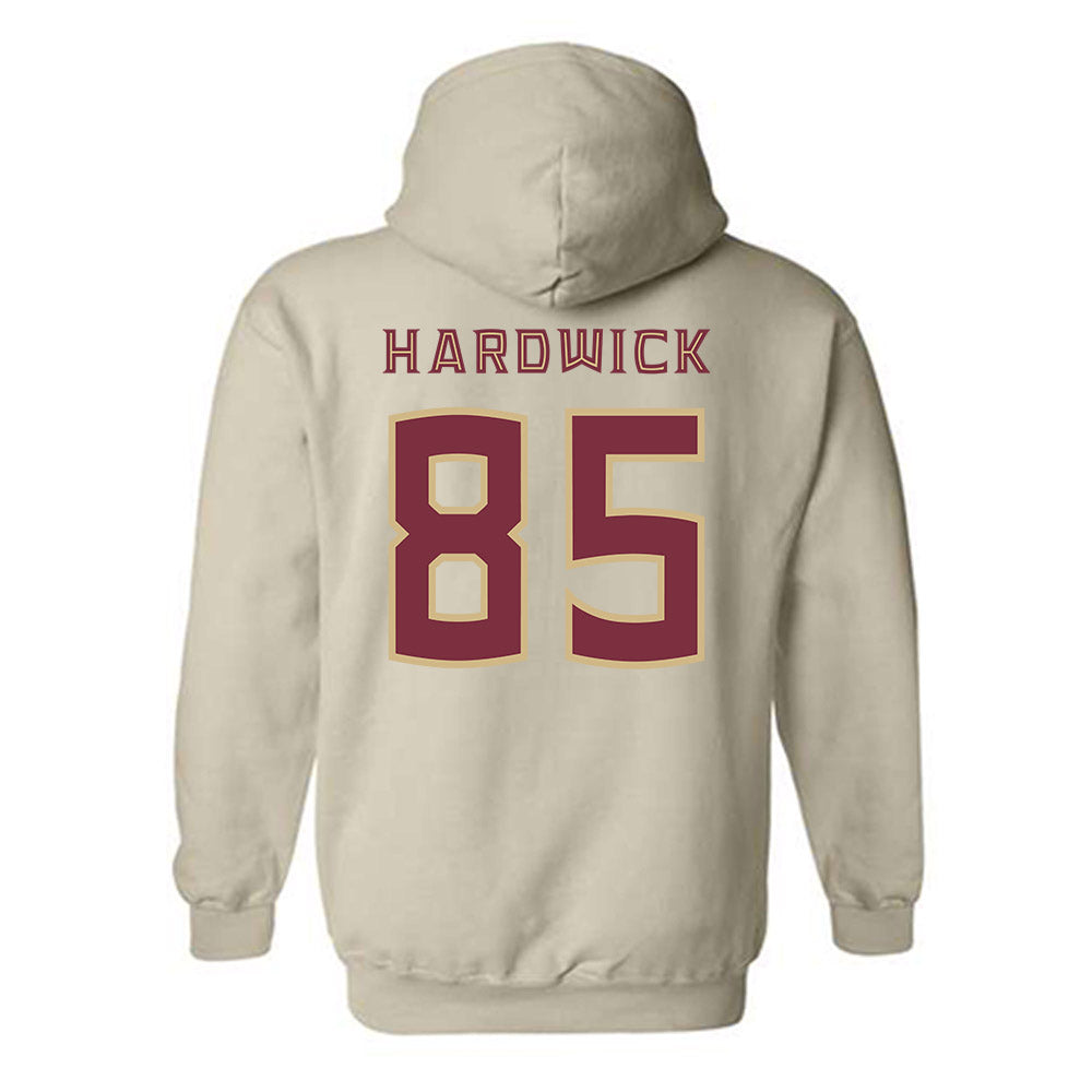 FSU - NCAA Football : Andrew Hardwick - Replica Shersey Hooded Sweatshirt-1
