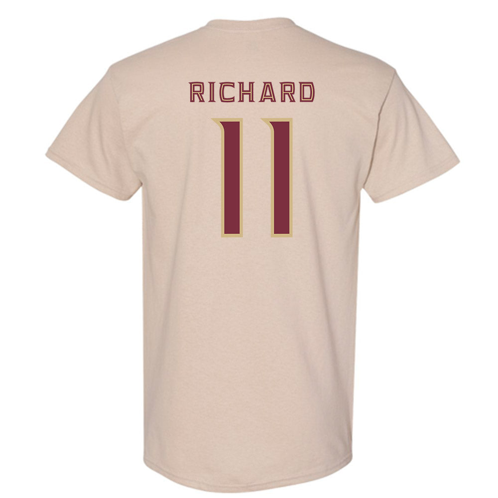 FSU - NCAA Football : Cj Richard - Replica Shersey T-Shirt-1